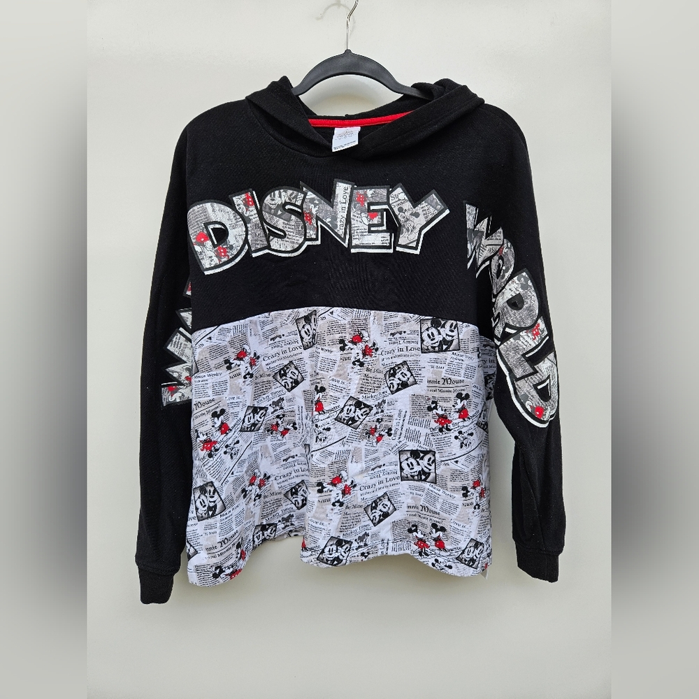 Disney Black and White Hoodie